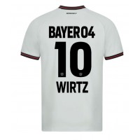 Bayer Leverkusen Florian Wirtz #10 Bortatröja 2023-24 Kortärmad